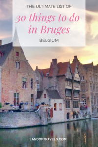 30 Things To Do In Bruges