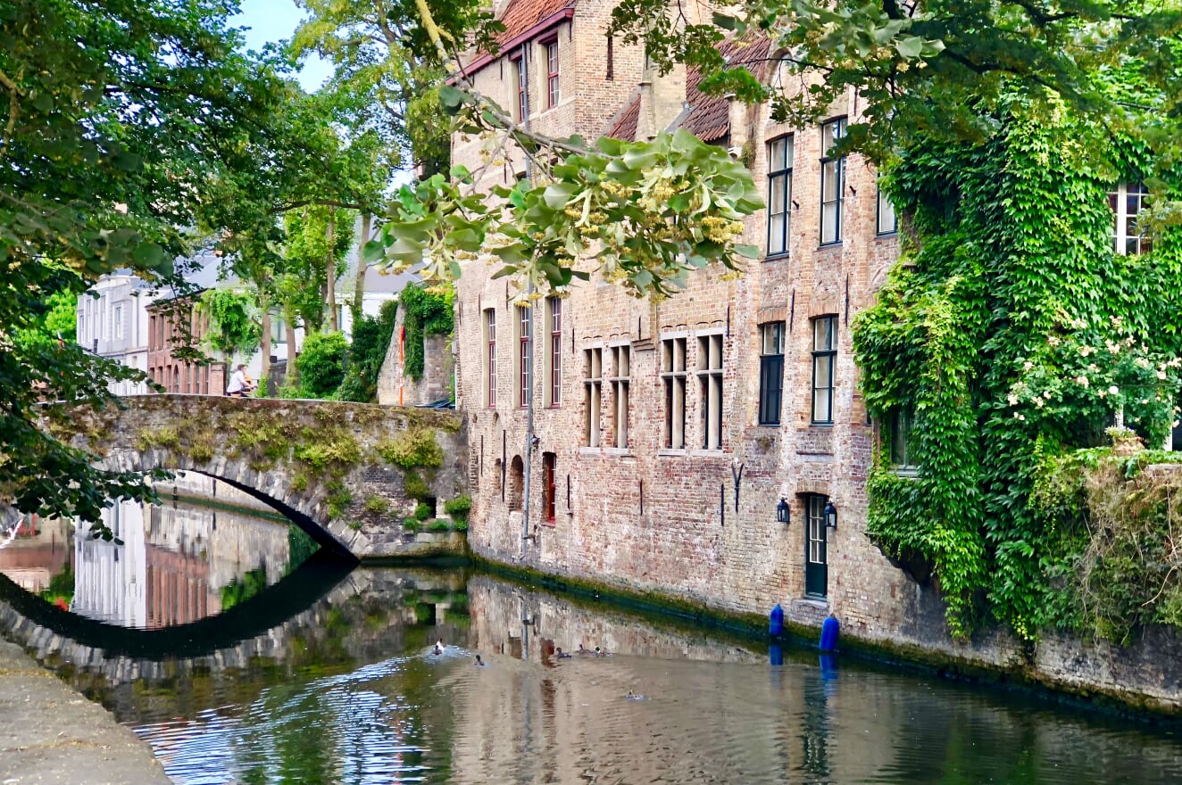 Bruges Belgium Canals