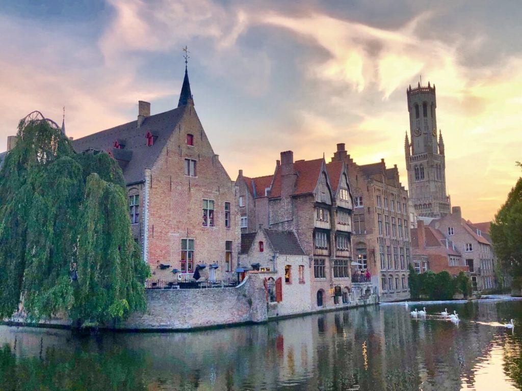 Bruges-Belgium- Rozenhoedkaai