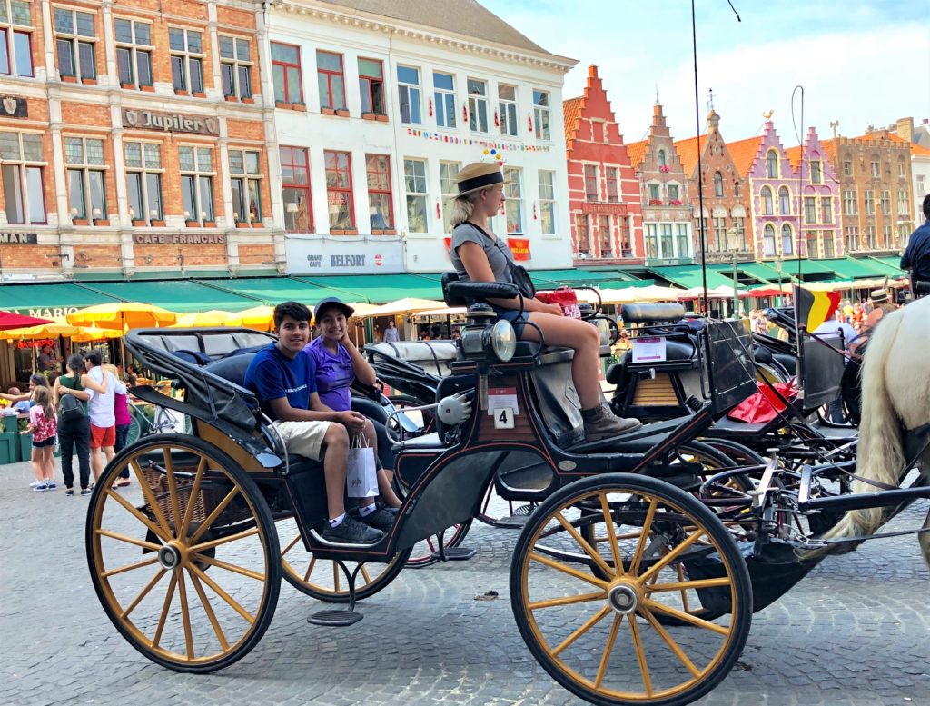 Bruges-Belgium-Horse-Carriage-Ride