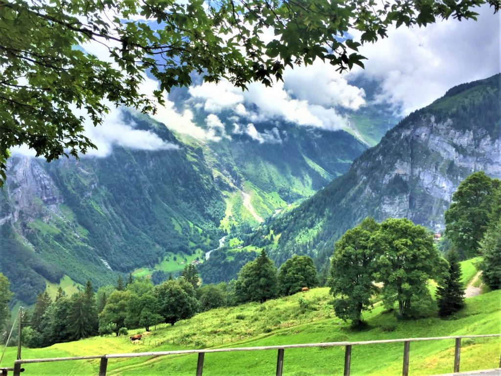 Hiking In Bernese Oberland Along The North Face Trail and Lauterbrunnen Valley