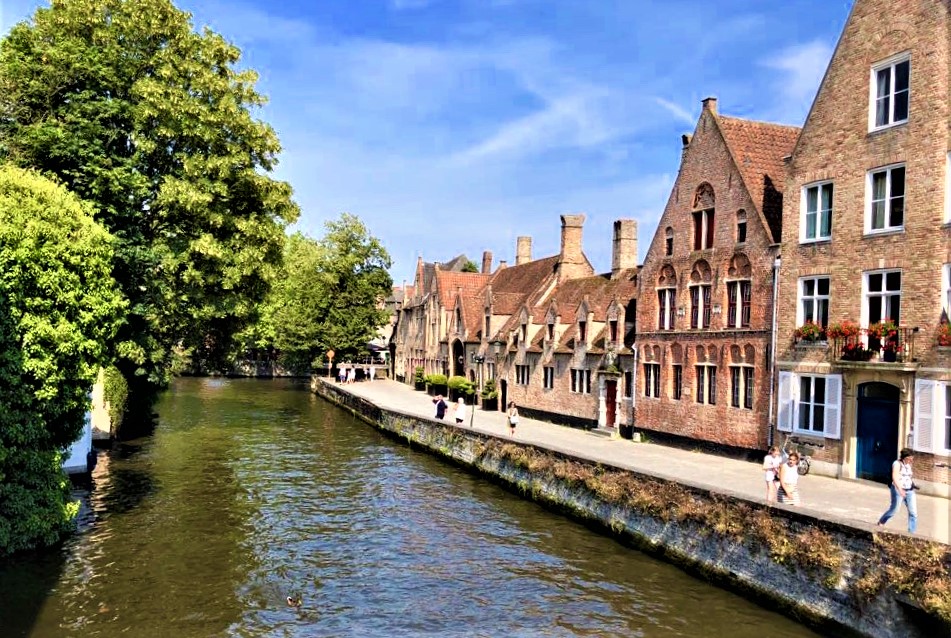 Self guided walking tour of Bruges Belgium 