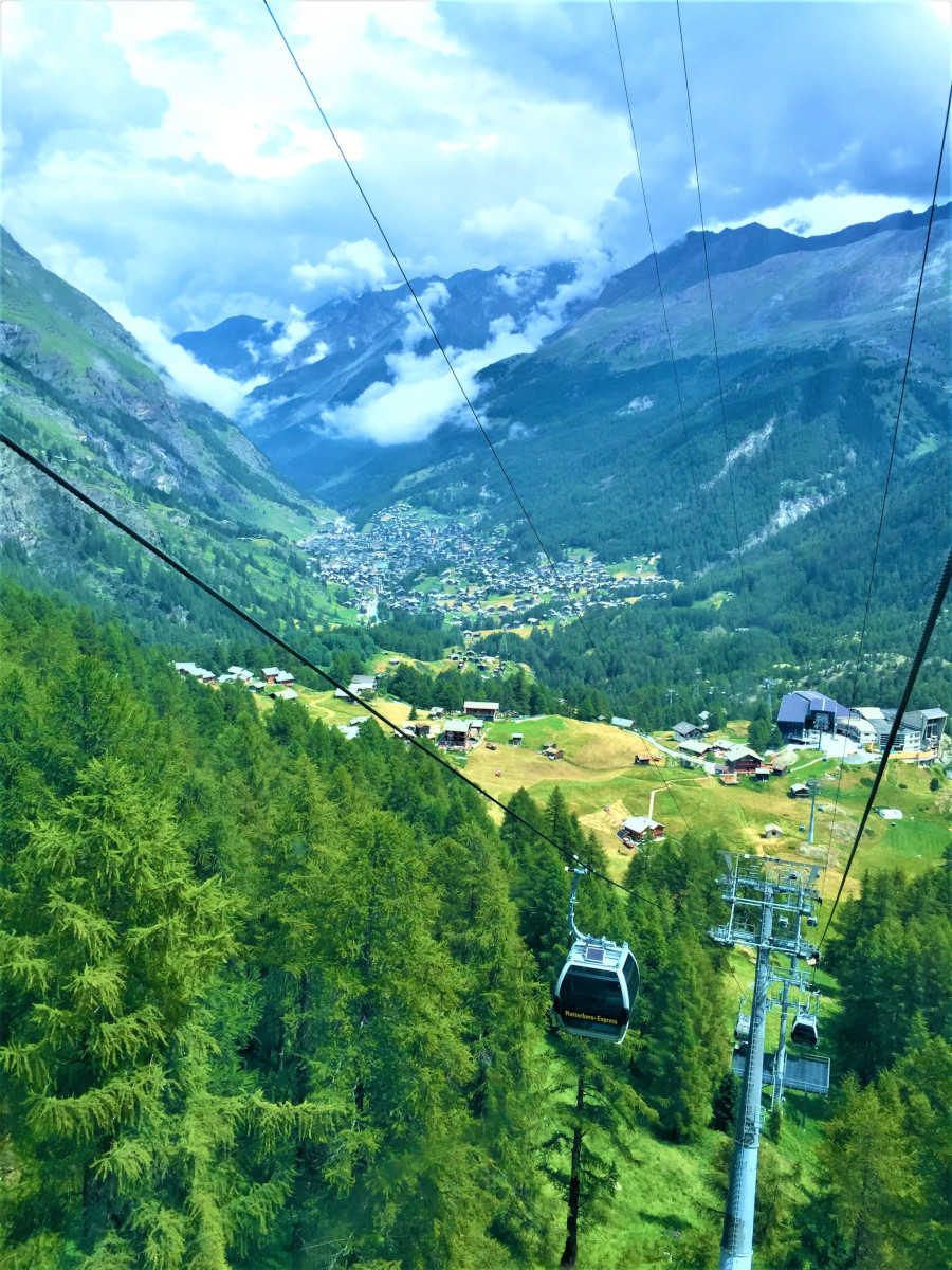 View-from-cable-car-ride-to-klein-matterhorn