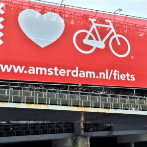 Bike parking garage in Amsterdam