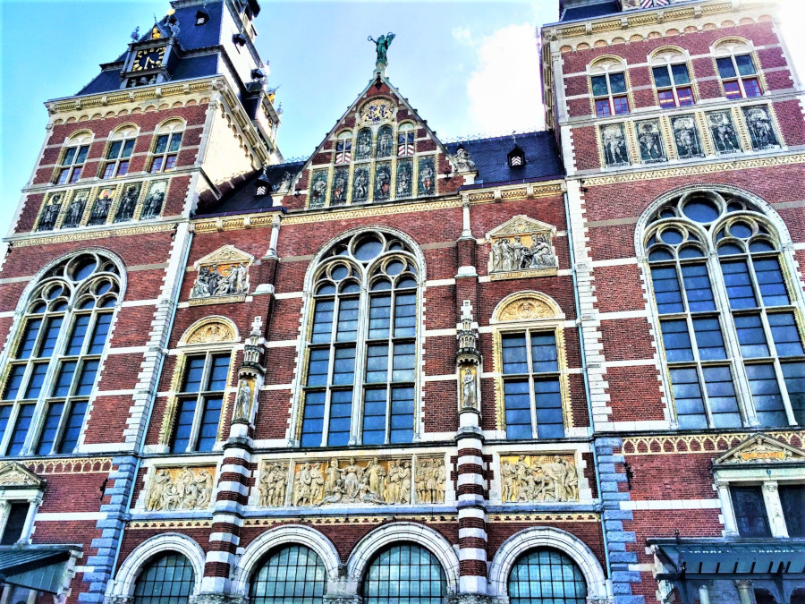 Stunning architecture of Amsterdam