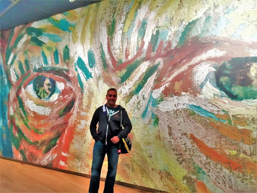 Van Gogh Museum in Amsterdam Netherlands