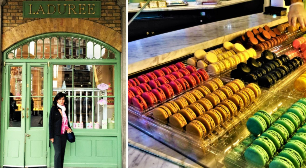 Laudree Macaron Storefront in Covent Garden London