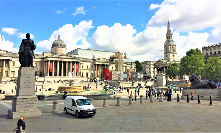 London in 6 Days : Trafalgar Square in London