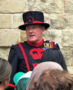 Yeoman Warder tour at Tower of London