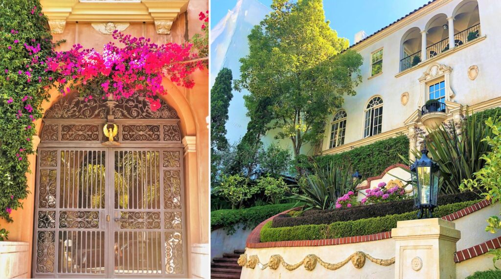 The stunning mansions near Lyon Street Steps