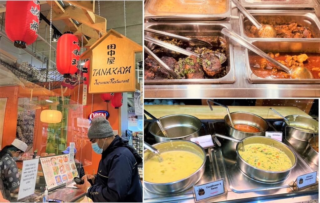 Food from around the world at Covent Garden Market