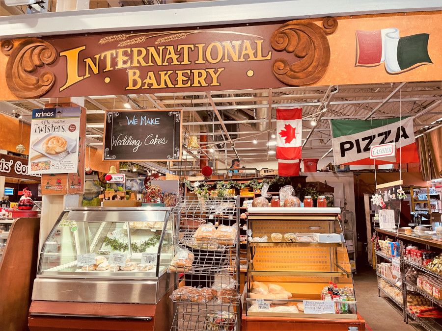The International Bakery located inside Covent Garden Market in London Ontario