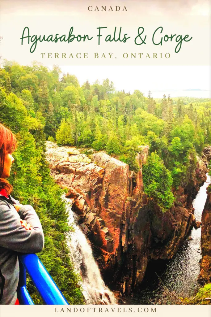 The Spectacular Aguasabon Falls And Gorge In Terrace Bay, Ontario