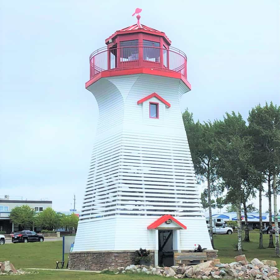 Iconic Terrace Bay lighthouse